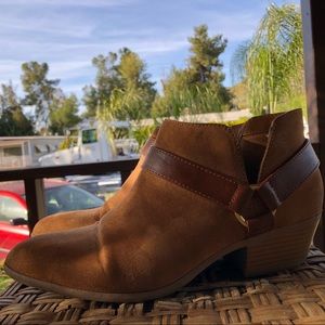 American Eagle by Payless | Tan Suede Booties